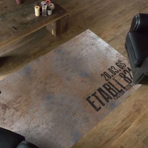 Tapis en vinyle – INDUS gris