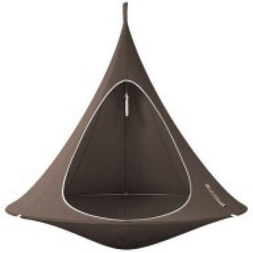 Tente suspendue Ø180 cm Cacoon Double – Taupe