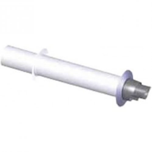 Terminal horizontal Econext PPs/Galva pour appareil à condensation