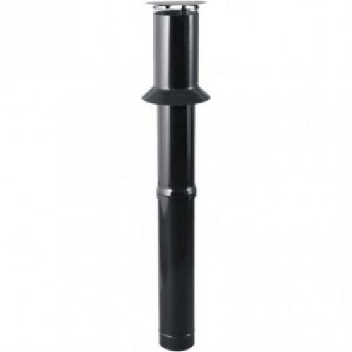 Terminal vertical orange poêle à granulés étanche – diamètre 80×125