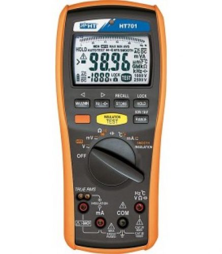 Testeur isolation/Multimetre TRMS HT HT701 CAT III, 1000V