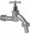 Tete de robinet de rechange 1/2 pour robinet de purge 1/2 chrome, poli