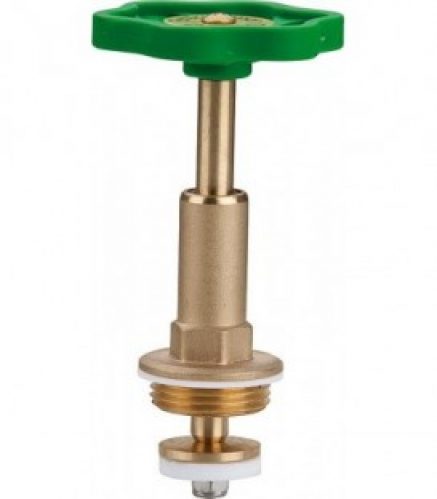 Tete de vanne DIN- pour vanne oblique 1&Prime; avec joint presse-etoupe