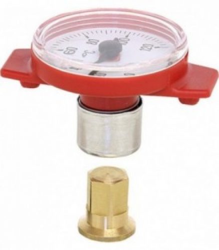 Thermomètre pour robinet isolé en T DN 50(2&Prime;) echelle 0° – 120°C
