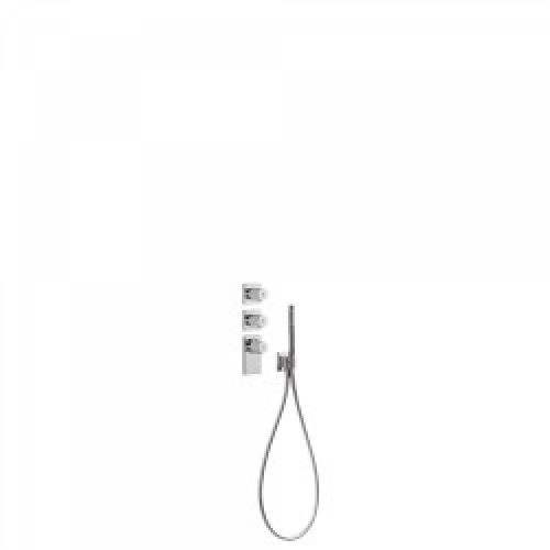 Thermostatique à encastrer BLOCK SYSTEM avec fermeture et réglage du débit (4 voies) – TRES 20635491