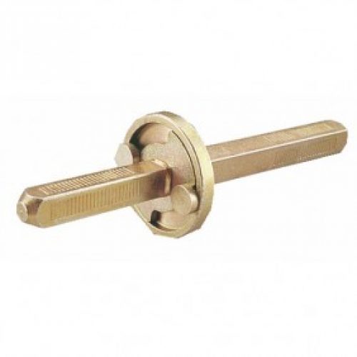 Tige carré avec coupleur pour béquilles