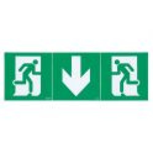 Étiquette d&rsquo;évacuation adhésive BAES – Legrand