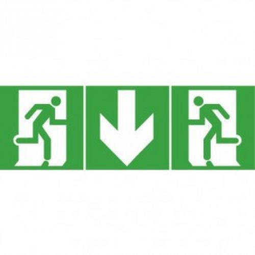 Étiquettes d&rsquo;évacuation pour BAES