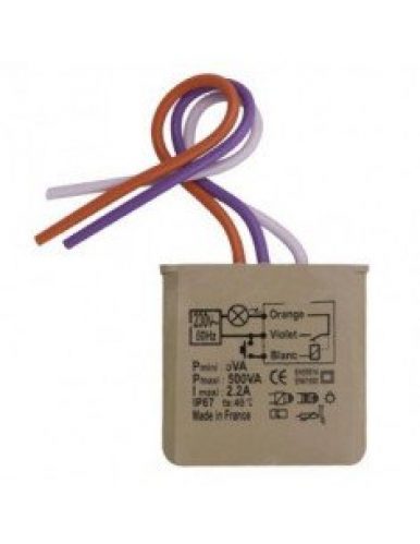 Télévariateur encastré