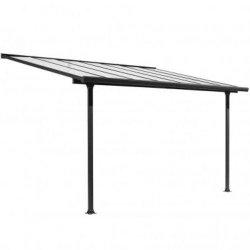 Toit terrasse en aluminium 9.21m²