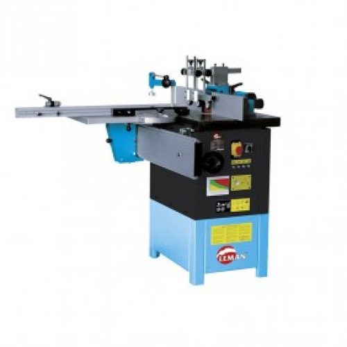 Toupie à bois 2800 W arbre 30mm avec chariot TOU030T triphasé