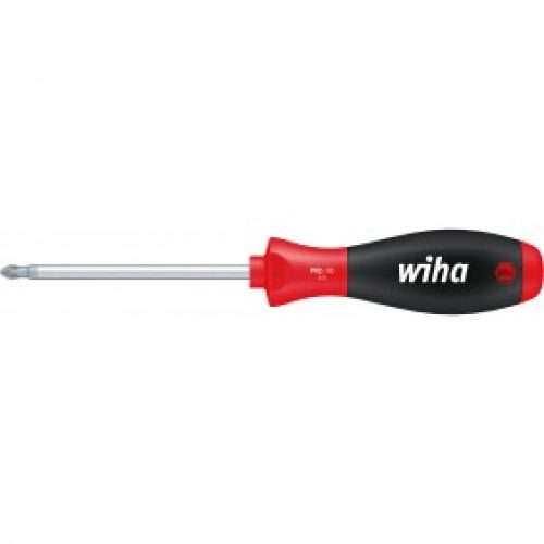 Tournevis cruciforme, manche bi-matière, lame ronde, empreinte Phillips