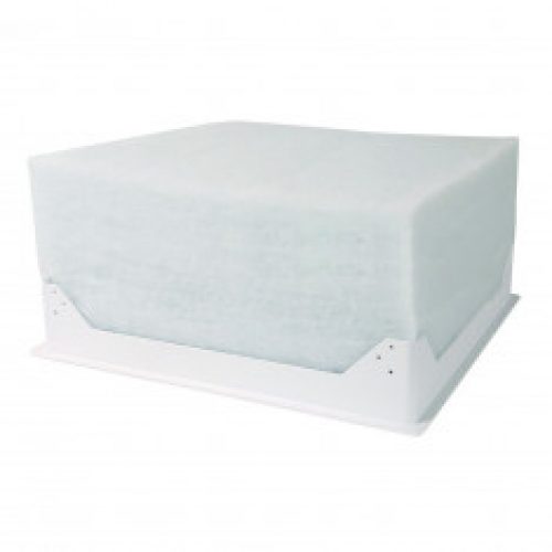 Trappe de plafond blanche isolée 580x580mm RT2012