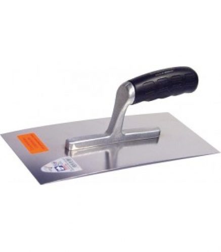 Truelle a lisser coudee 280 x 130 x 0,7mm avec manche soft