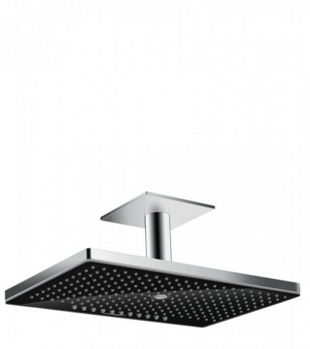 Tête de douche 3 jets Hansgrohe Rainmaker Select Chromé Noir (24006600)