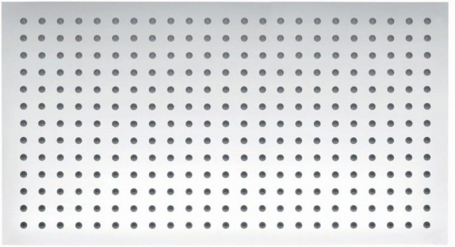 Tête de douche BERNSTEIN DE LUXE en acier inoxydable chromé, rectangulaire DPG2051 – 50x30cm