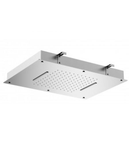 Tête de douche en acier chromé Damast Atlante 14002