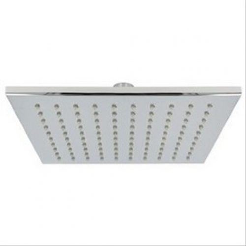 Tête de douche Quad 152x152mm, laiton chromé, articulée