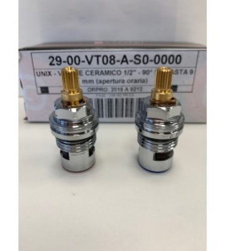 Tête en céramique à 90° 1/2 « unix Zazzeri 2900VT08A00