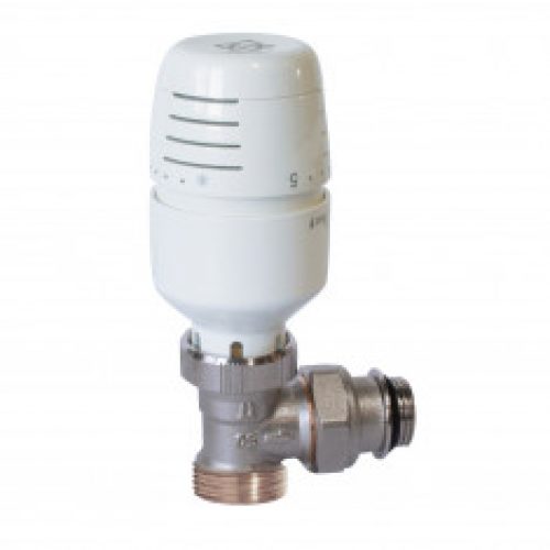 Tête thermostatique VT 0,38 + Corps thermostatique EQUERRE Mâle 3/4 EK