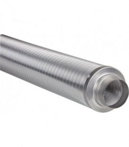 Tube amortisseur sonore flexible pour telephonie diam 100 mm insonorisation 25 mm