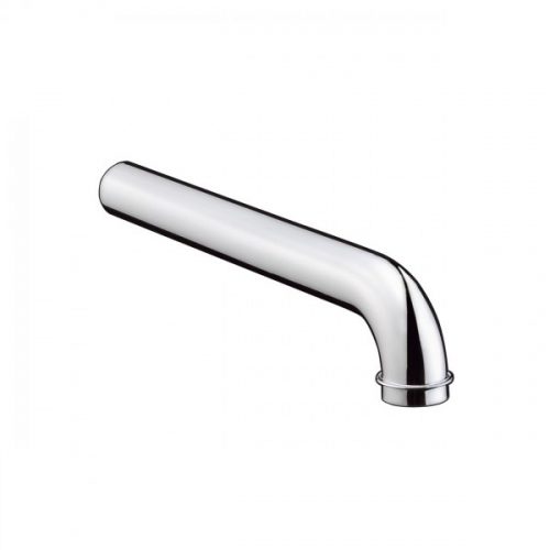 Tube coudé, avec plaque DN32 x 300mm Hansgrohe Chromé (53555000)
