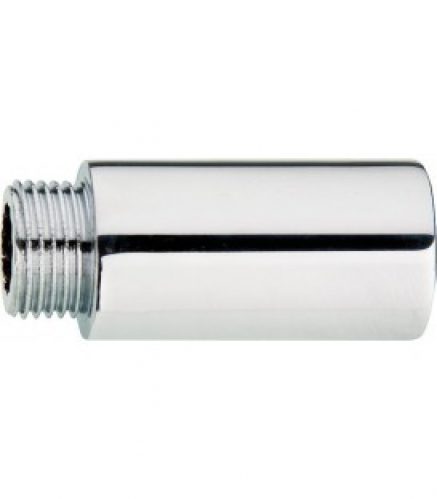 Tube de rallonge LUX, DN25 (1&Prime;) x 65 mm laiton chromé