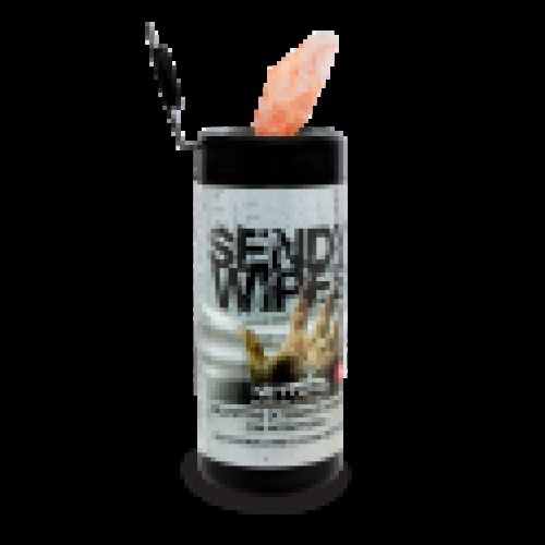 Tube petit et pratique 40 lingettes nettoyantes 15 x 20 cm