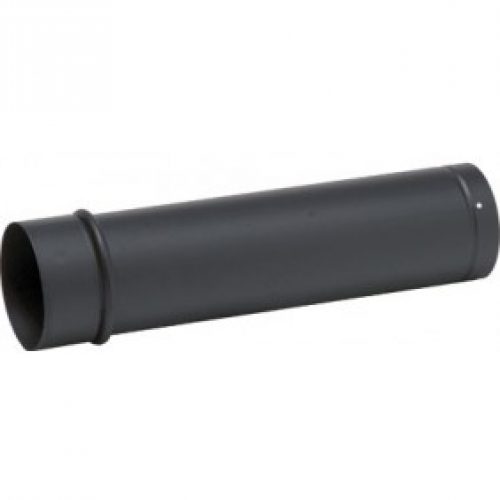 Tuyau acier émail noir – rigide – réglable de 6 à 36 cm