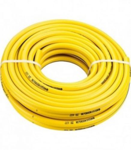 Tuyau d&rsquo;arrosage NTS Whiteplus 1/2&Prime;- 12,5 mm – rouleau 25m PVC jaune intérieur blanc
