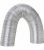 Tuyau flexible alu multicouche DN 102, argent 10 metres