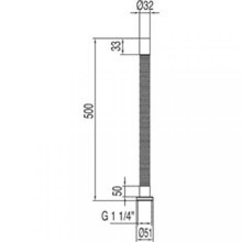 Tuyau flexible de vidage spirale TRES Sélection