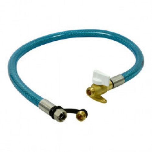 Two-inox ensemble robinet + flexible inox indémontable