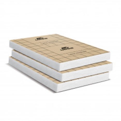 Un paquet de 6 panneaux laine de verre PURE 32 PP revêtu kraft – Ep. 101mm – 4,86m² – R 3.15