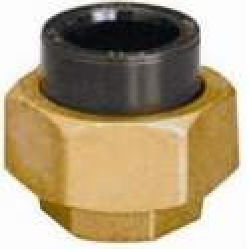 Union 3 pièces femelle laiton/PVC HTA 33*42/40