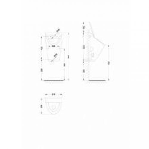 Urinoir avec abattant Gala Arq