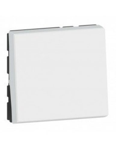 va-et-vient 10AX 250V Mosaic Easy-Led 2 modules blanc LEGRAND