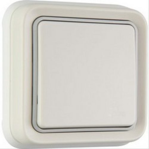 Va-et-vient Plexo Legrand complet encastré gris Legrand 069811