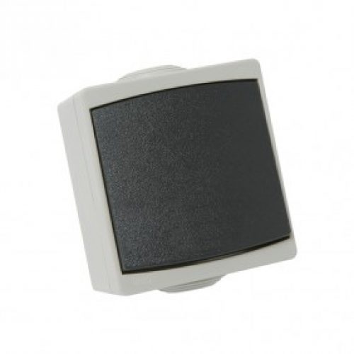 Va-et-vient étanche IP65 complet – gris – Perle