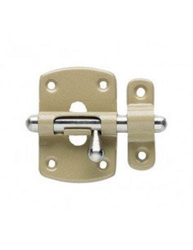 VACHETTE – Targette pêne rond verni