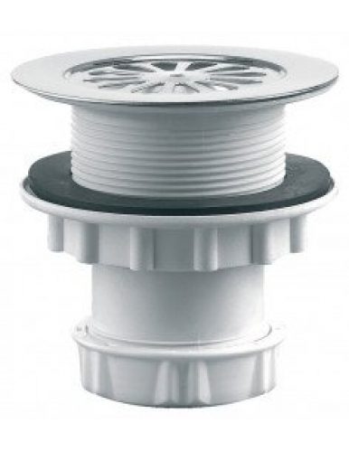 VALENTIN – Bonde de receveur Ø60+ grille marguerite Ø85 vertical -…