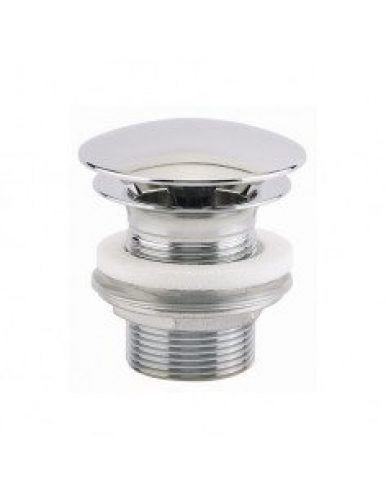 VALENTIN Bonde laiton chromé à écoulement libre 122500*