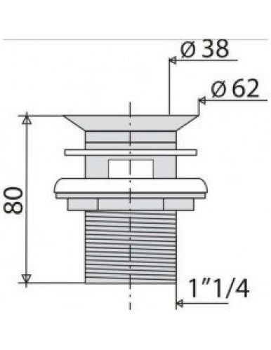 VALENTIN Bonde à main laiton « culbuto » Valentin
