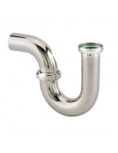 VALENTIN – Siphon tube de lavabo en laiton chromé – 1671-008