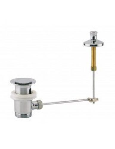 VALENTIN – Vidage de lavabo laiton avec bonde à tirette verticale -…