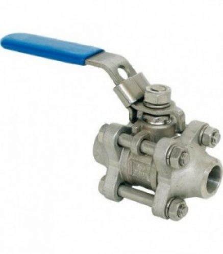 Vanne a bille a souder 3 pcs en acier inoxydable 1.4408 PN 64/40 1 1/2&Prime; type A 641 TSLD »