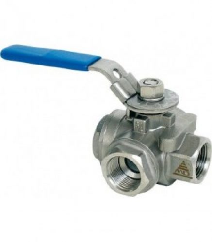 Vanne a manchon 3 pieces en acier inoxydable 1.4408 PN 64 1&Prime; type A 730 TT »