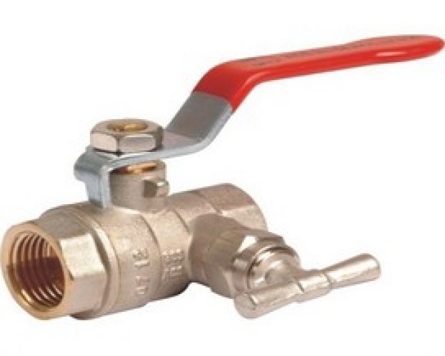 vanne ACS d&rsquo;arrêt à boisseau FF1 »1/4 »(33/42) à purge