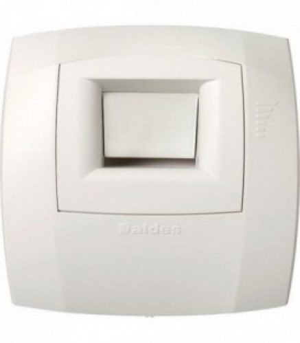 Vanne air aller et retour Kit Bahia Curve BAD avec commande humidité B B13, d80mm