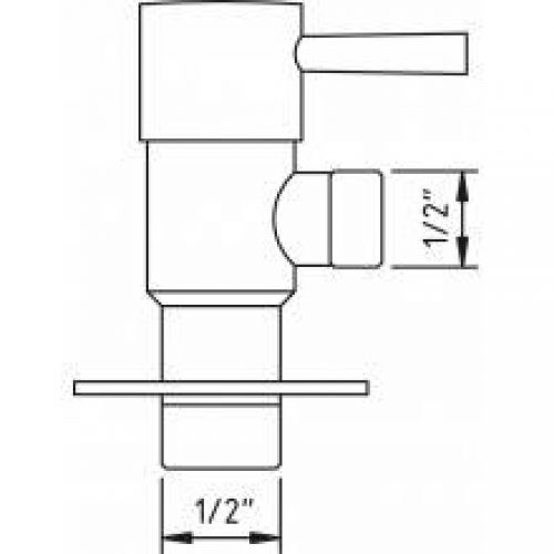 Vanne à angle droit CONCEPTION